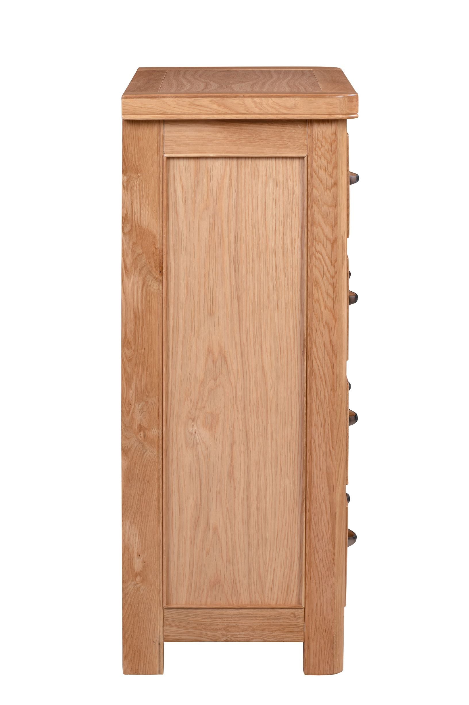 110-20 Chatsworth Oak 2 Over 3 Chest of Drawers