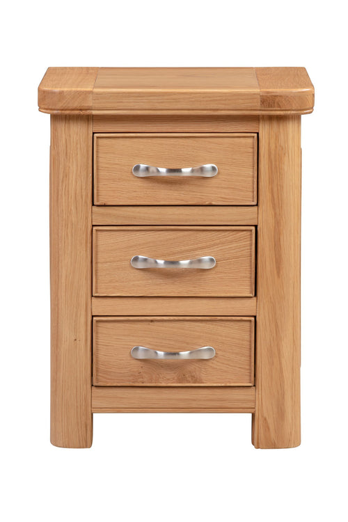 110-23 Chatsworth Oak Bedside Cabinet