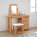 110-51 Chatsworth Oak Dressing Table Set