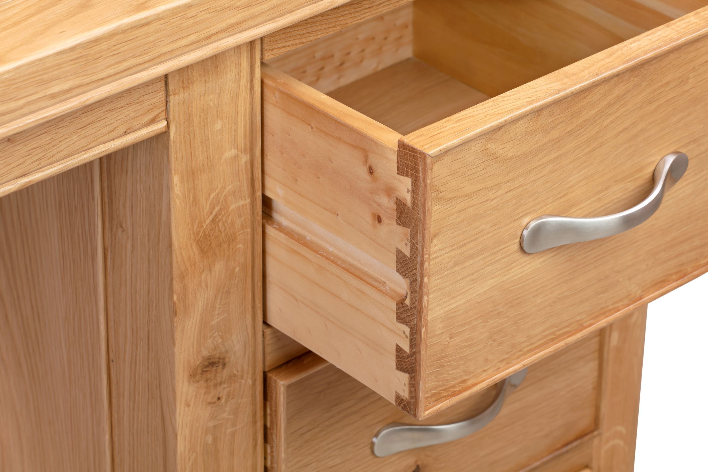 110-51 Chatsworth Oak Dressing Table Set