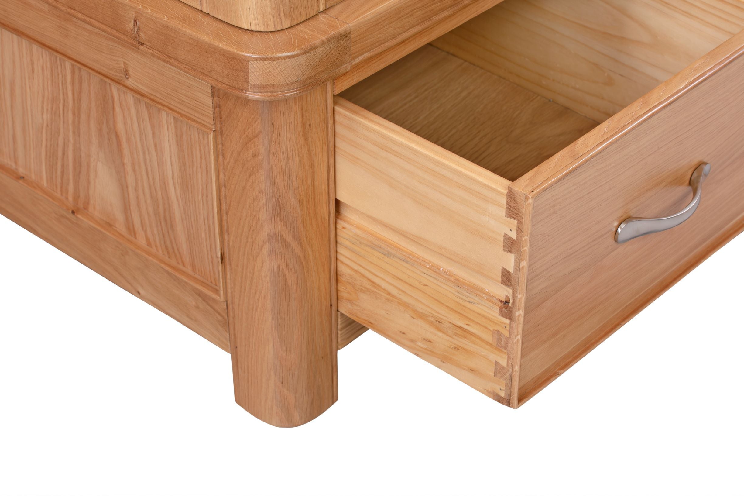 110-28 Chatsworth Oak Double Wardrobe