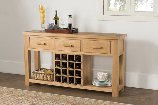 58-20 Valencia Open Sideboard with Wine Rack