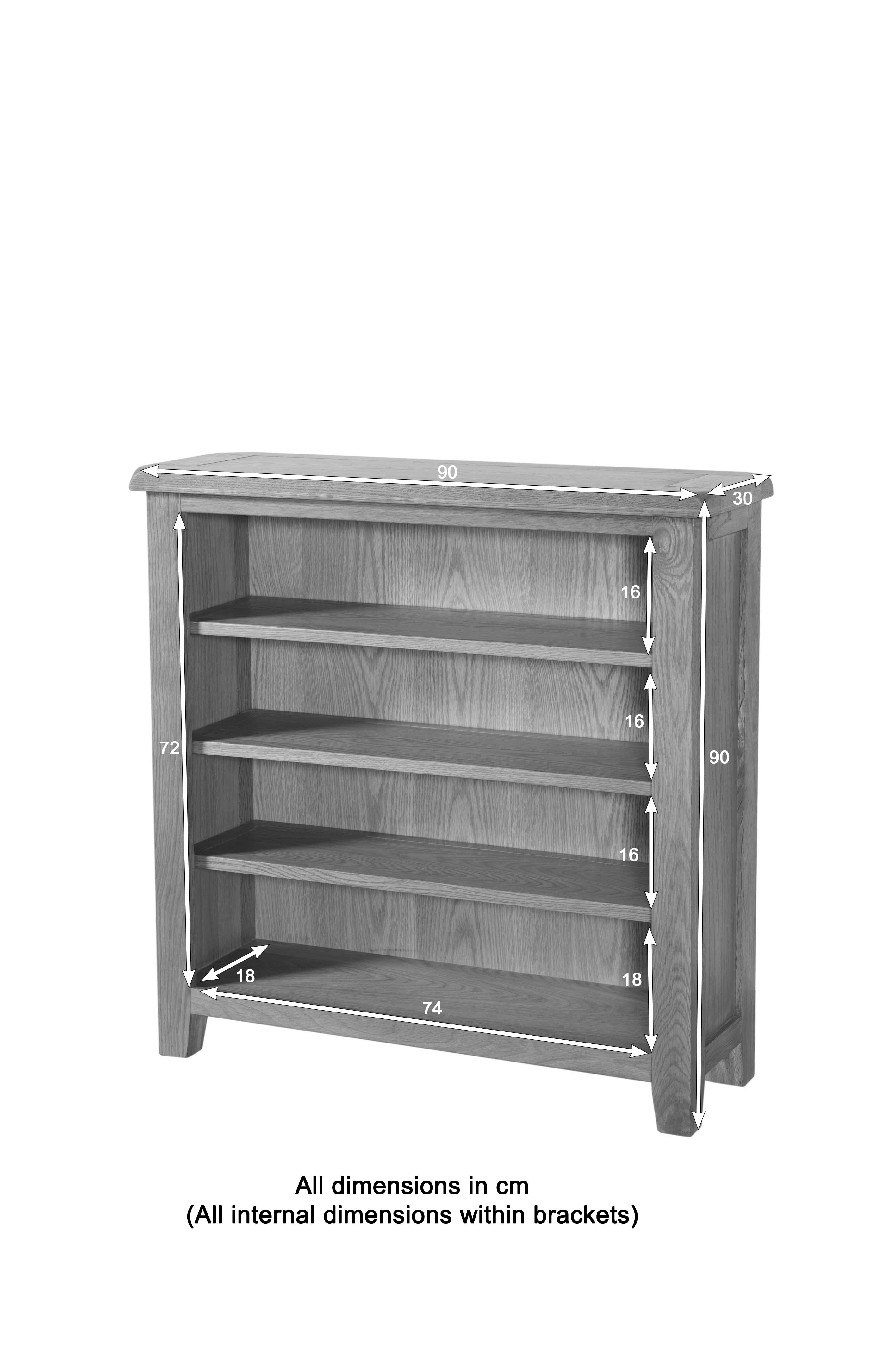 25-08 Shrewsbury 90cm Bookcase