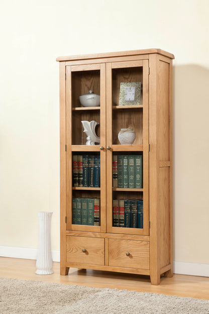 25-35 Shrewsbury Display Cabinet with Glass Doors