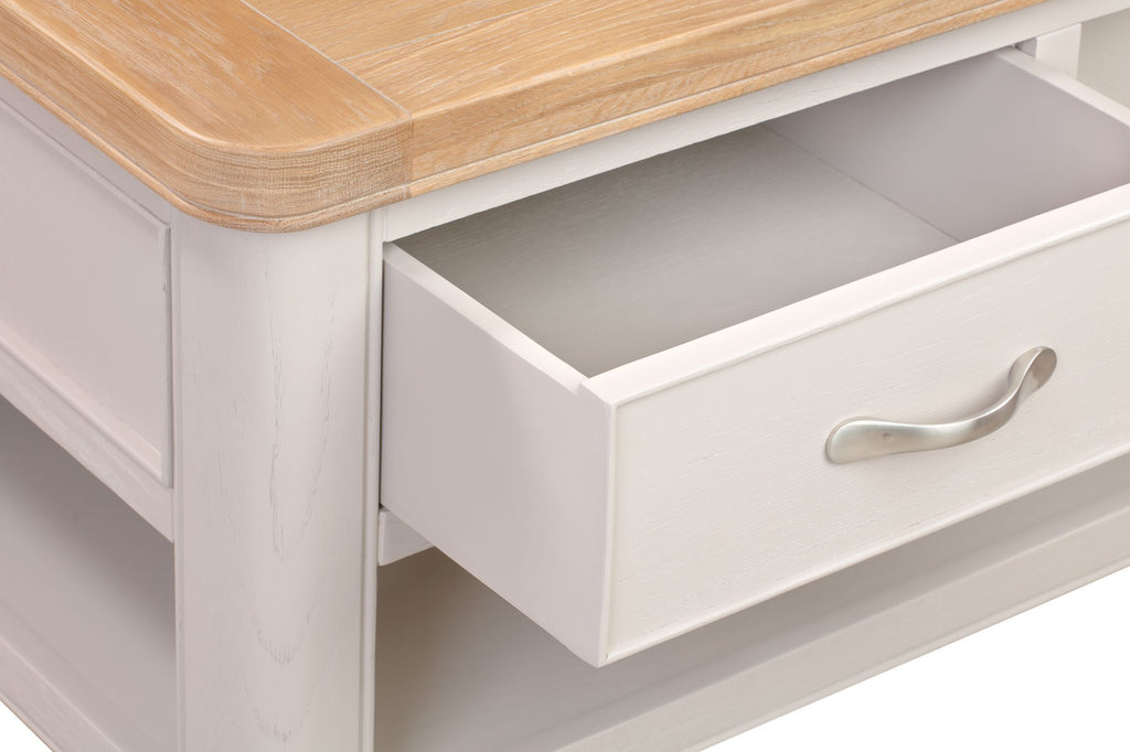84-06 Chatsworth Painted Coffee Table with Drawers