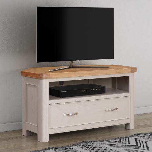 84-09 Chatsworth Painted Corner TV Unit