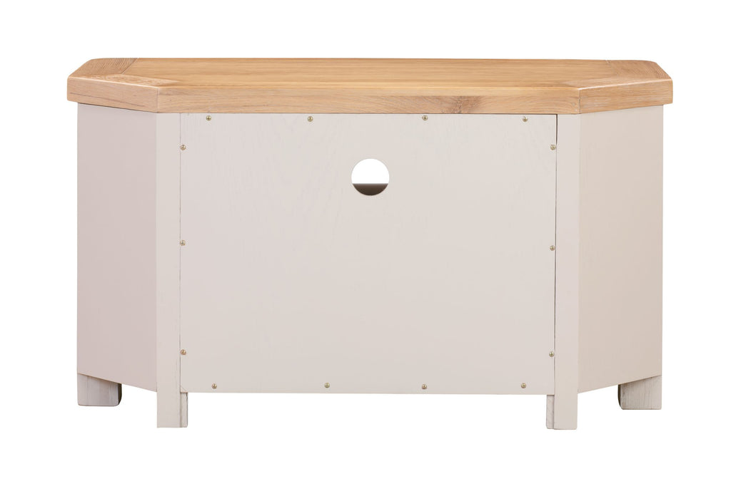 84-09 Chatsworth Painted Corner TV Unit