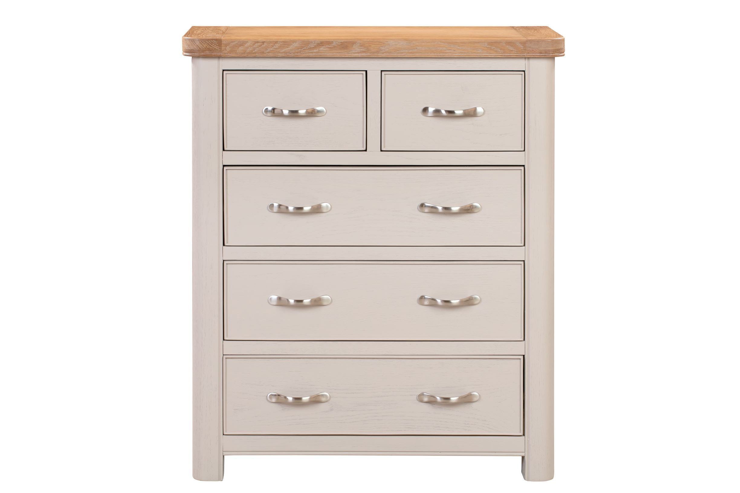 84-20 Chatsworth Painted 2 Over 3 Chest of Drawers