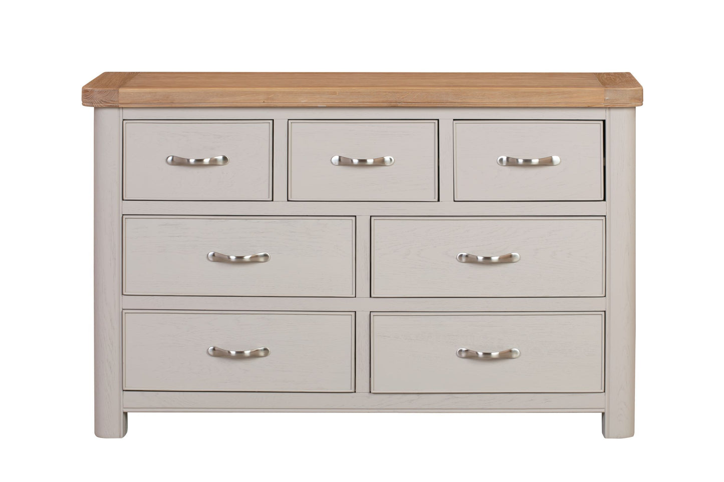 84-21 Chatsworth Painted 3 Over 4 Chest of Drawers