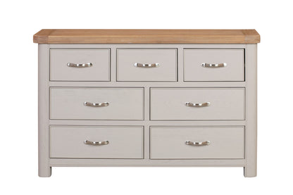 84-21 Chatsworth Painted 3 Over 4 Chest of Drawers