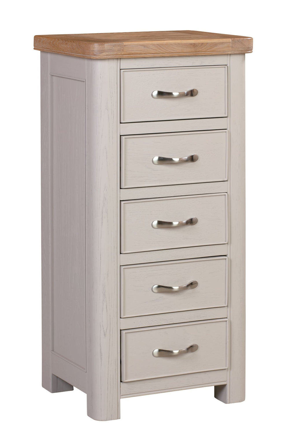 84-22 Chatsworth Painted Tall Chest with 5 Drawers