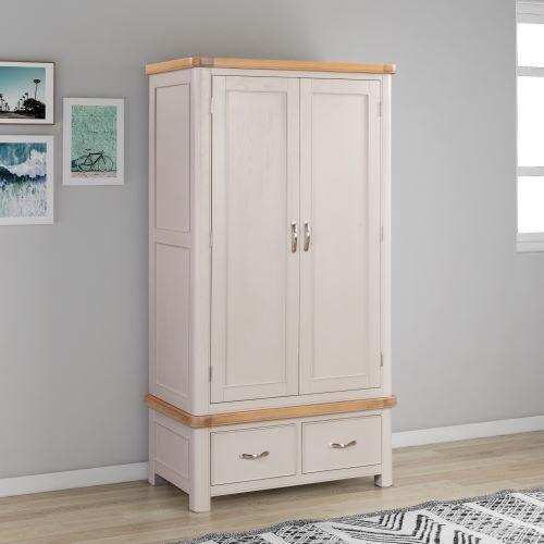 84-28 Chatsworth Painted Double Wardrobe