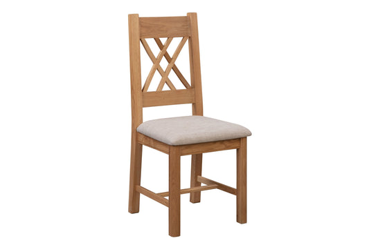 110-44 Chatsworth Oak Dining Chair (Pair)